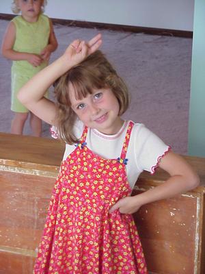 Like my red dress?