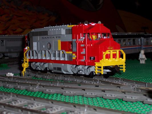 Freight Engine, left front